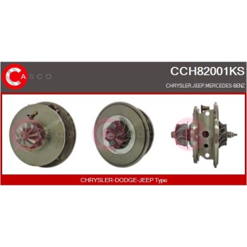 Conjunto piezas turbocompresor - CASCO CCH82001KS