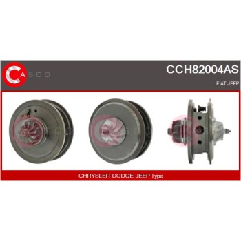 Conjunto piezas turbocompresor - CASCO CCH82004AS