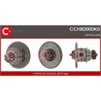 Conjunto piezas turbocompresor - CASCO CCH82005KS
