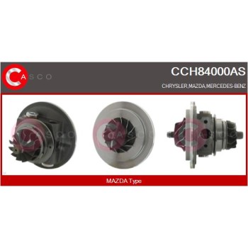Conjunto piezas turbocompresor - CASCO CCH84000AS