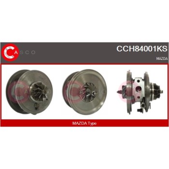 Conjunto piezas turbocompresor - CASCO CCH84001KS