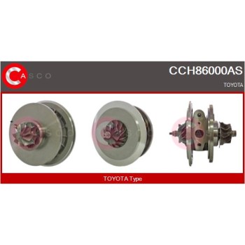 Conjunto piezas turbocompresor - CASCO CCH86000AS