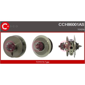 Conjunto piezas turbocompresor - CASCO CCH86001AS