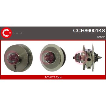 Conjunto piezas turbocompresor - CASCO CCH86001KS