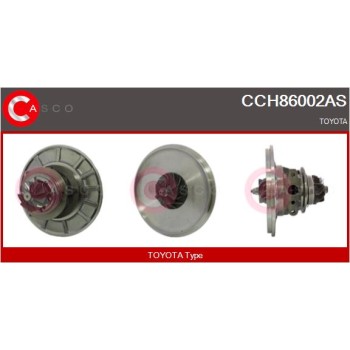 Conjunto piezas turbocompresor - CASCO CCH86002AS