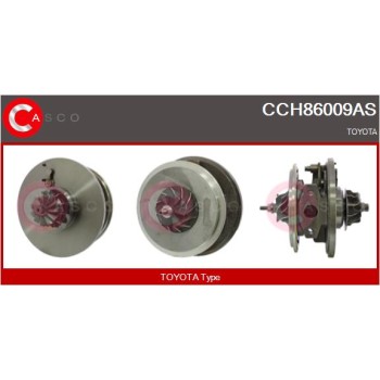 Conjunto piezas turbocompresor - CASCO CCH86009AS