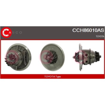 Conjunto piezas turbocompresor - CASCO CCH86010AS