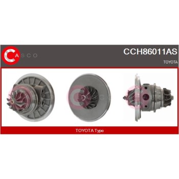 Conjunto piezas turbocompresor - CASCO CCH86011AS