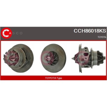 Conjunto piezas turbocompresor - CASCO CCH86018KS