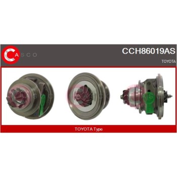 Conjunto piezas turbocompresor - CASCO CCH86019AS