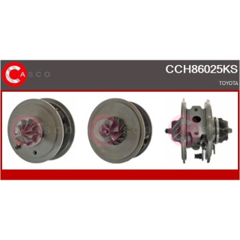 Conjunto piezas turbocompresor - CASCO CCH86025KS