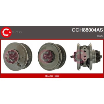 Conjunto piezas turbocompresor - CASCO CCH88004AS