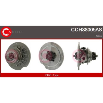 Conjunto piezas turbocompresor - CASCO CCH88005AS