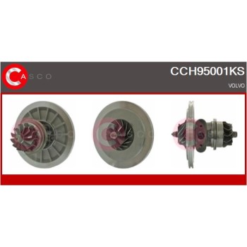 Conjunto piezas turbocompresor - CASCO CCH95001KS
