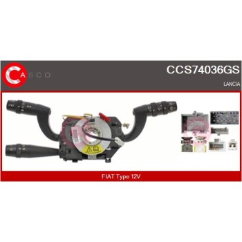 Conmutador en la columna de dirección - CASCO CCS74036GS