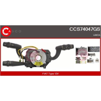 Conmutador en la columna de dirección - CASCO CCS74047GS