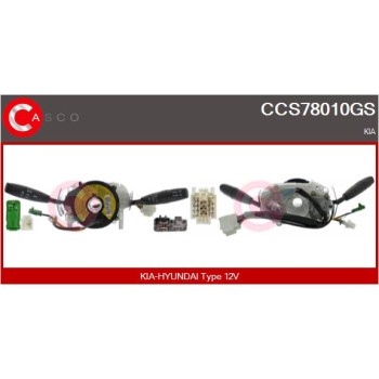 Conmutador en la columna de dirección - CASCO CCS78010GS