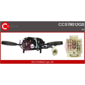 Conmutador en la columna de dirección - CASCO CCS78012GS