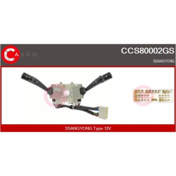 Conmutador en la columna de dirección - CASCO CCS80002GS