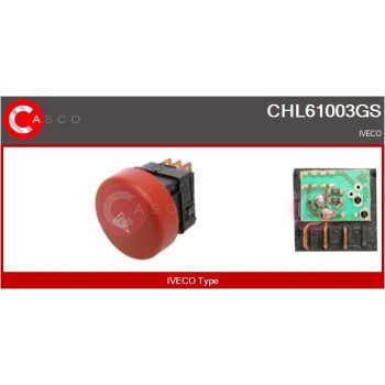 Interruptor intermitente de aviso - CASCO CHL61003GS