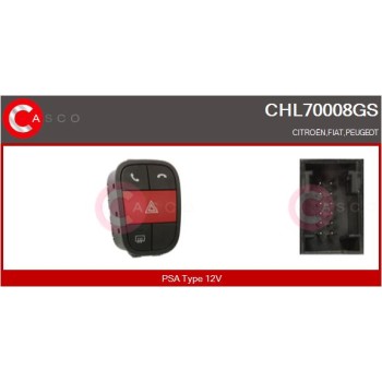 Interruptor intermitente de aviso - CASCO CHL70008GS
