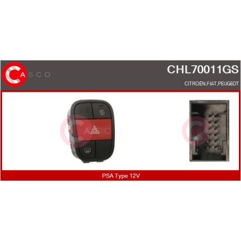 Interruptor intermitente de aviso - CASCO CHL70011GS