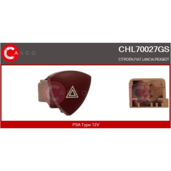 Interruptor intermitente de aviso - CASCO CHL70027GS