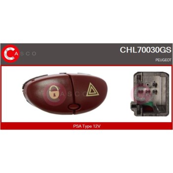 Interruptor intermitente de aviso - CASCO CHL70030GS