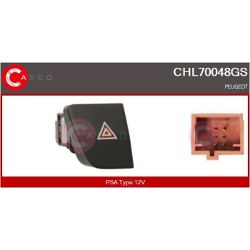 Interruptor intermitente de aviso - CASCO CHL70048GS
