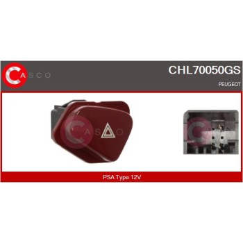 Interruptor intermitente de aviso - CASCO CHL70050GS