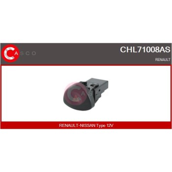 Interruptor intermitente de aviso - CASCO CHL71008AS