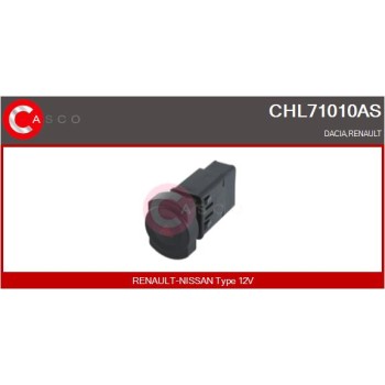 Interruptor intermitente de aviso - CASCO CHL71010AS