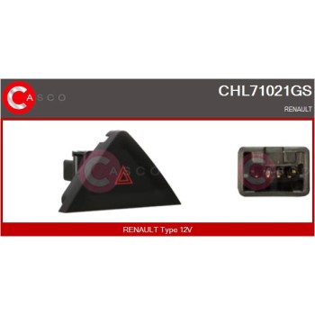 Interruptor intermitente de aviso - CASCO CHL71021GS
