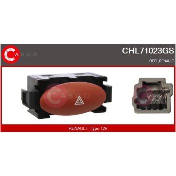 Interruptor intermitente de aviso - CASCO CHL71023GS