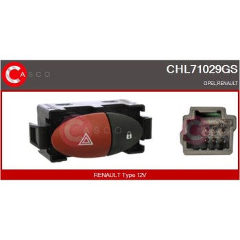 Interruptor intermitente de aviso - CASCO CHL71029GS