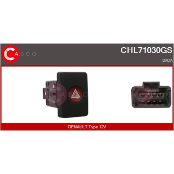 Interruptor intermitente de aviso - CASCO CHL71030GS