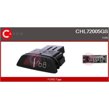 Interruptor intermitente de aviso - CASCO CHL72005GS