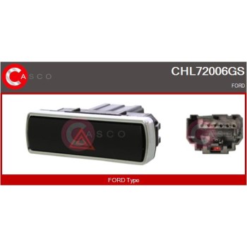 Interruptor intermitente de aviso - CASCO CHL72006GS