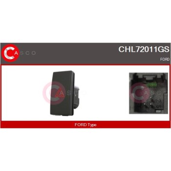 Interruptor intermitente de aviso - CASCO CHL72011GS