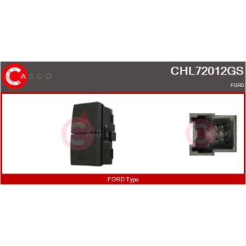 Interruptor intermitente de aviso - CASCO CHL72012GS