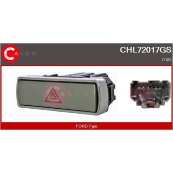 Interruptor intermitente de aviso - CASCO CHL72017GS