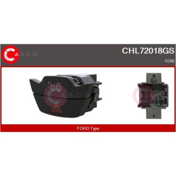 Interruptor intermitente de aviso - CASCO CHL72018GS