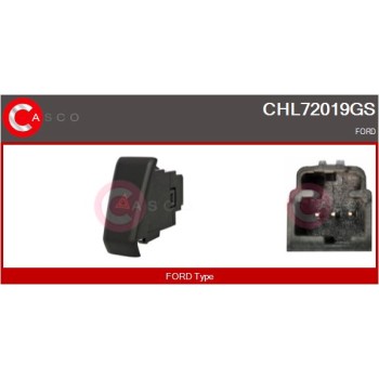 Interruptor intermitente de aviso - CASCO CHL72019GS