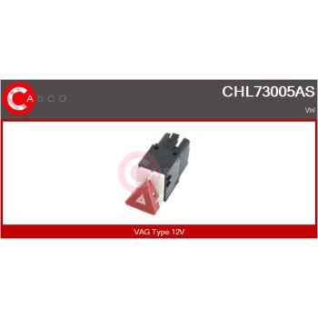Interruptor intermitente de aviso - CASCO CHL73005AS