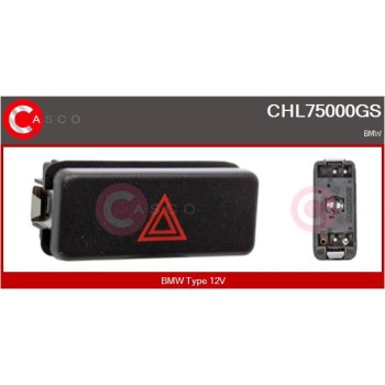 Interruptor intermitente de aviso - CASCO CHL75000GS