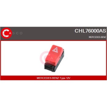 Interruptor intermitente de aviso - CASCO CHL76000AS