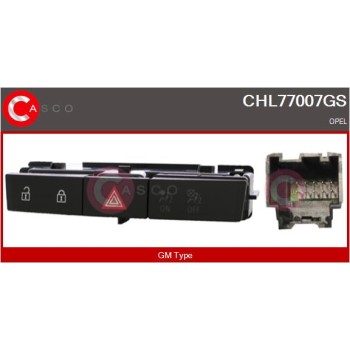 Interruptor intermitente de aviso - CASCO CHL77007GS