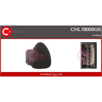 Interruptor intermitente de aviso - CASCO CHL78000GS