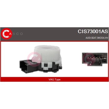Interruptor de encendido/arranque - CASCO CIS73001AS