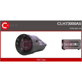 Interruptor, luz principal - CASCO CLH73000AS